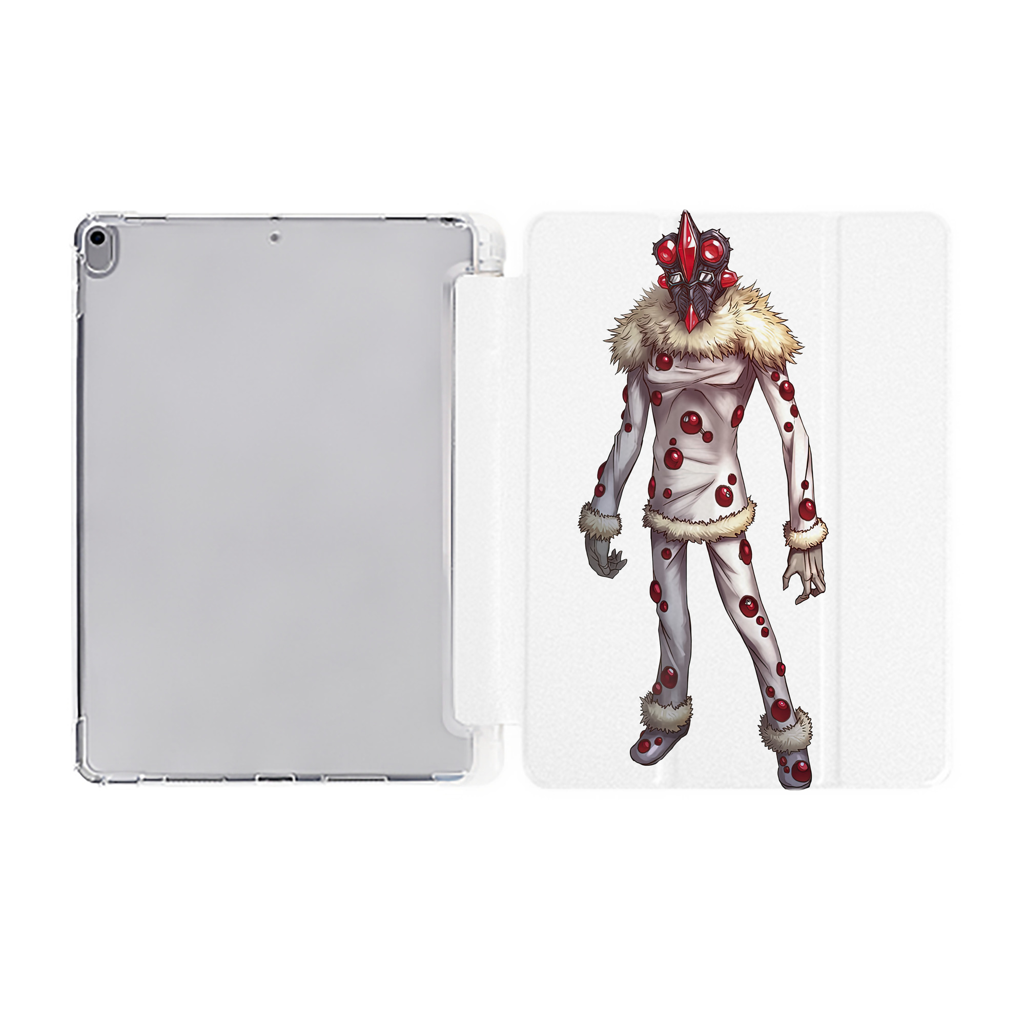 （画像用） ウルトラマン Ultraman IPad ケース ペン収納付き 三つ折りスタンド PUレザー×シリコン 対応機種9.5/10.5/10.9インチ